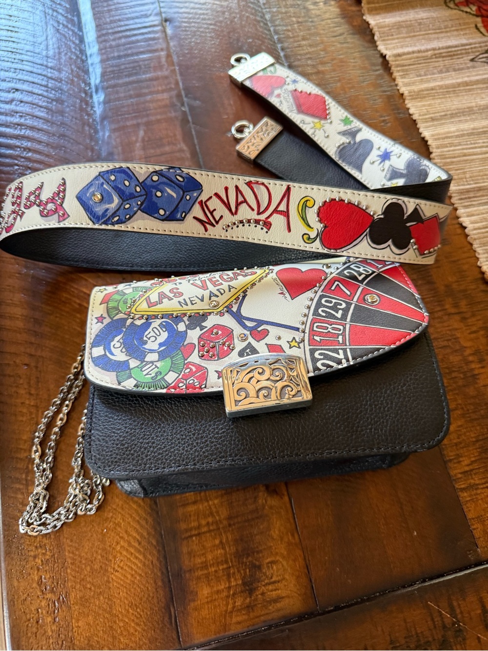 Brighton Crossbody Las Vegas Bag with versatile straps
